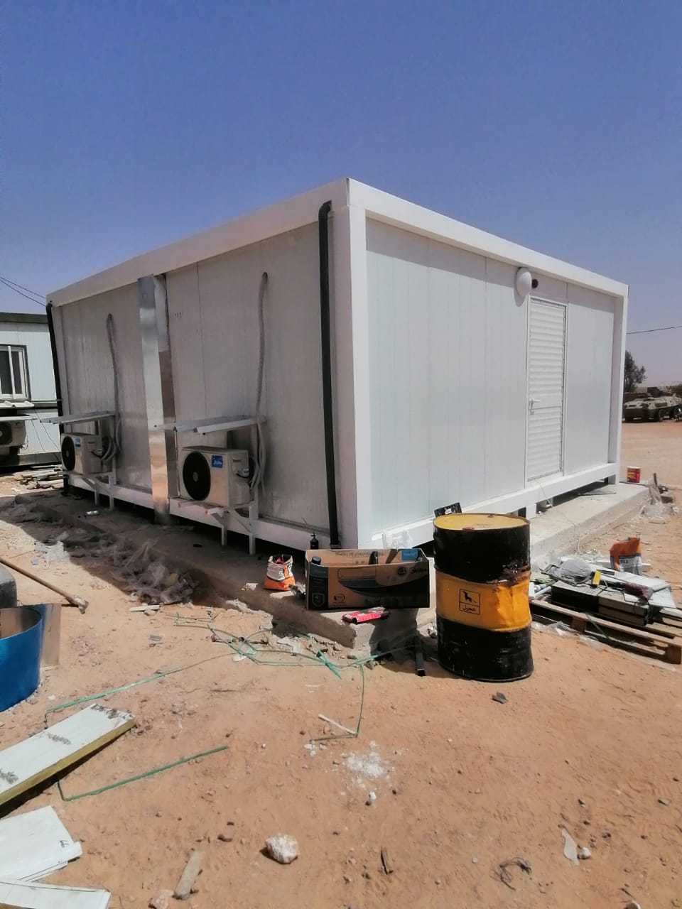 Cabine de chantier à El Mora